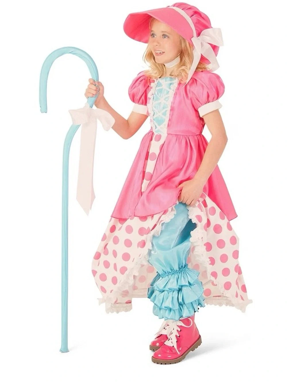 NWT Rubie's Princess Paradise Pink Bo Peep Halloween Costume Size: X-Sm